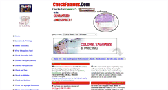 Desktop Screenshot of checkfamous.com